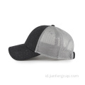 Topi baseball kosong Melton dan mesh